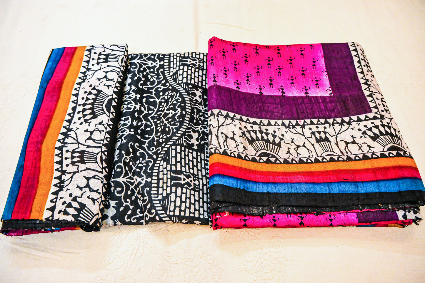 Pure Raw Silk with Silk Mark Saree