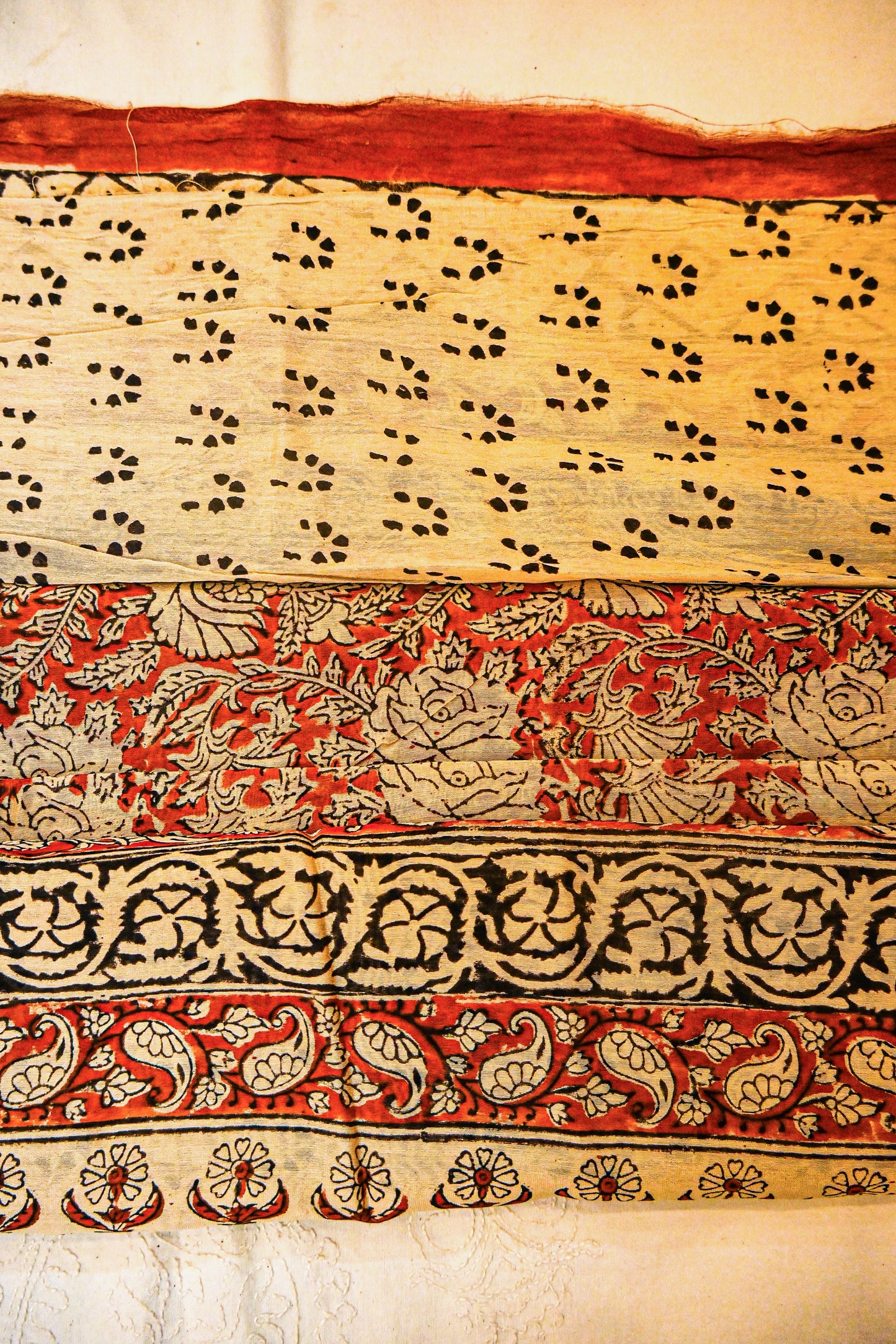 Pure Chanderi and Block Print