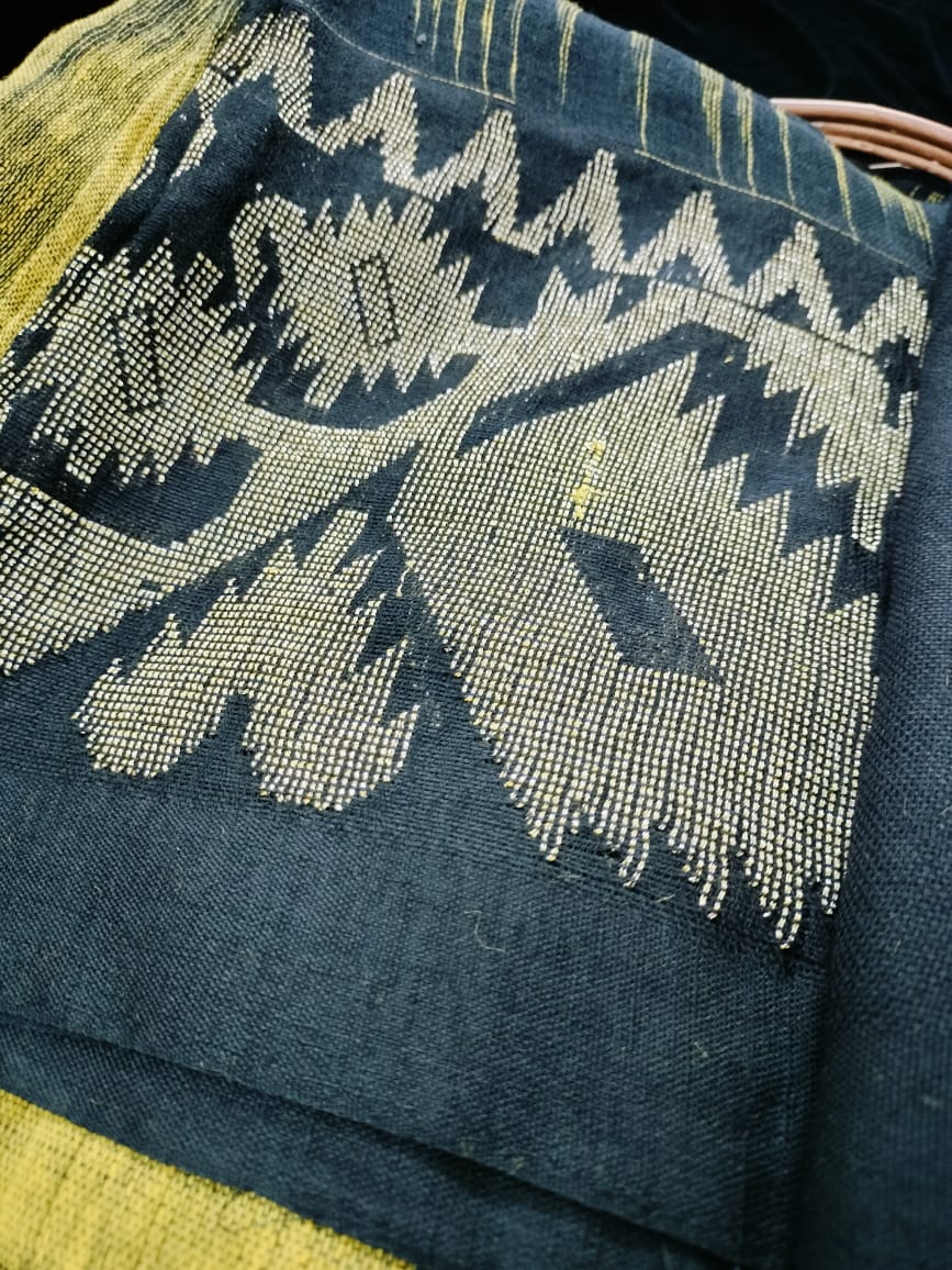 Linen Jamdari saree
