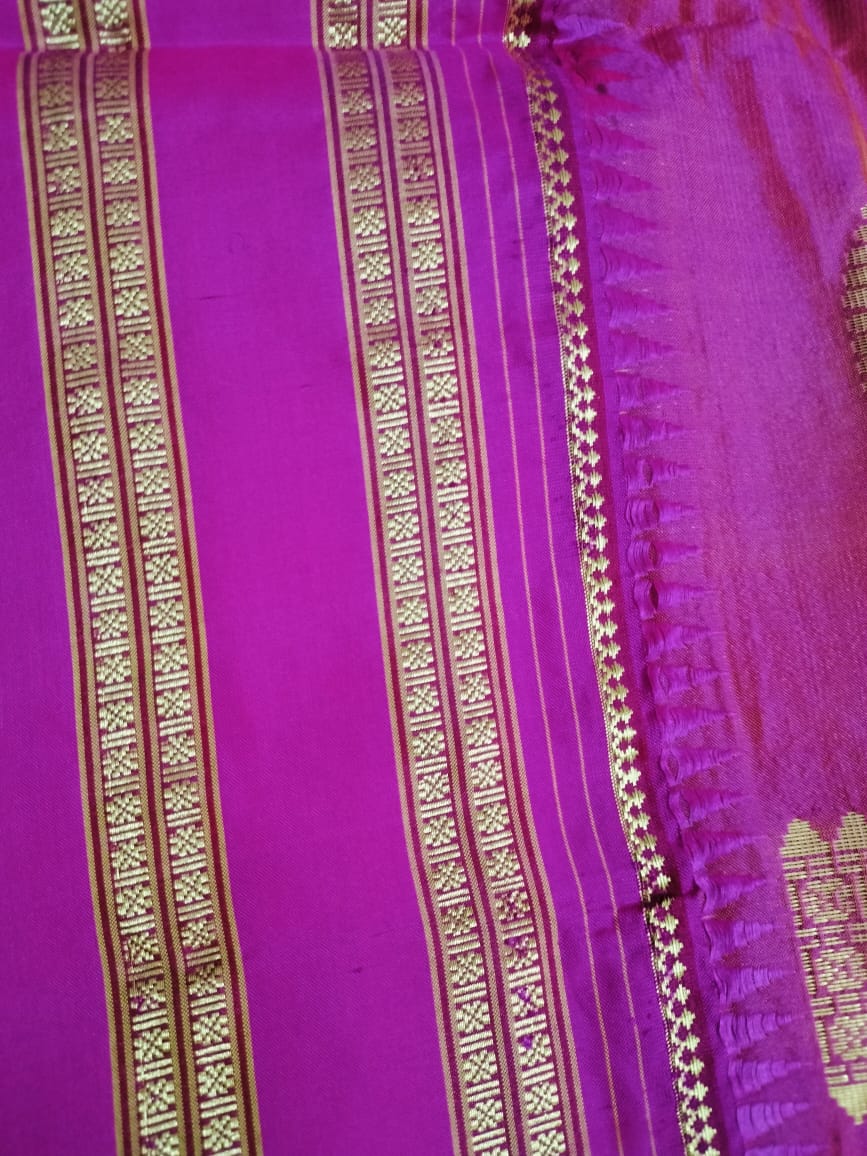 Pure silk Narayan Peth saree