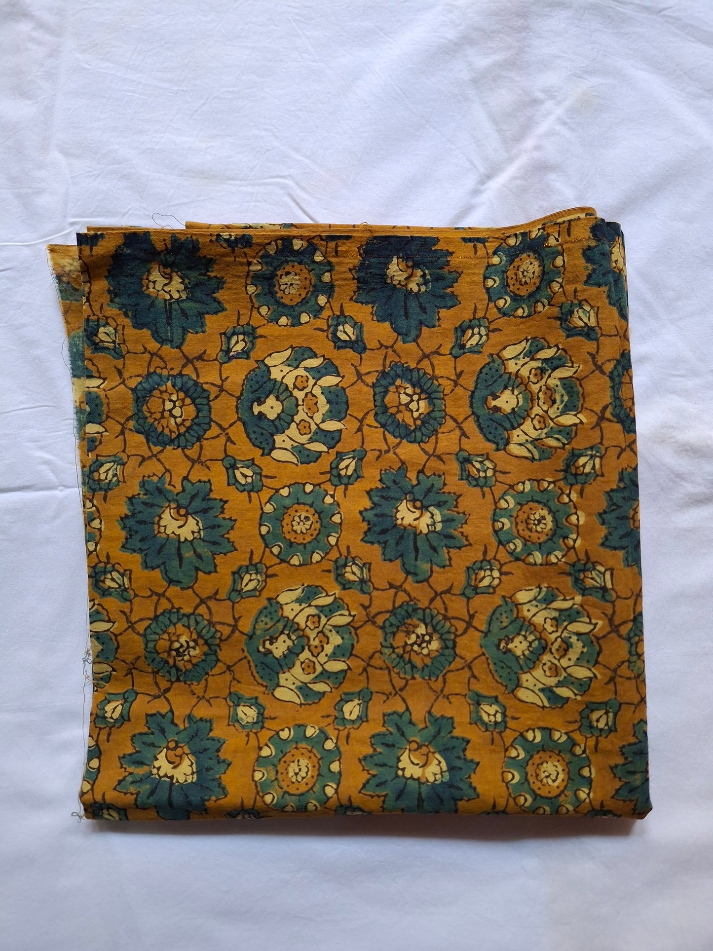 Pure Ajrak Handblock print fabric rate/Meter