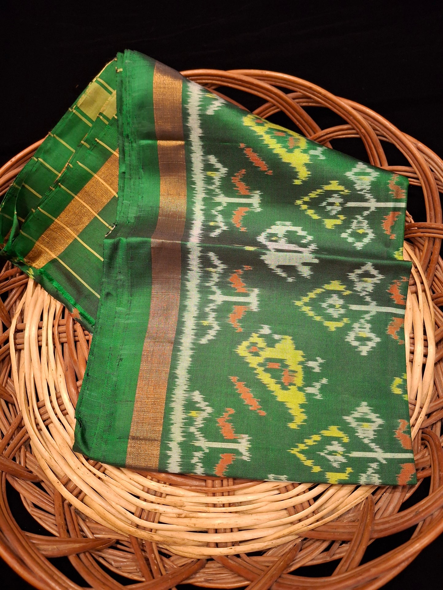 Pure silk Patola Dupatta