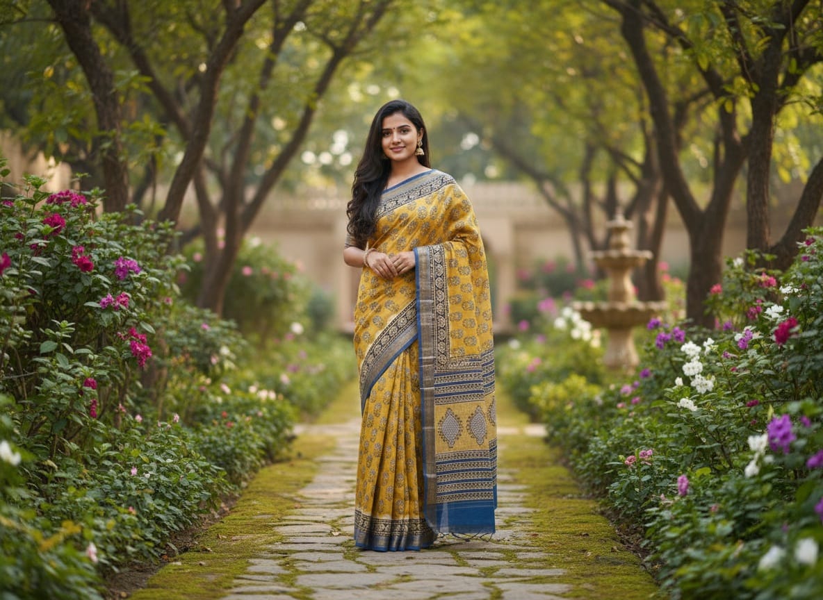 Pure Maheshwari Slik