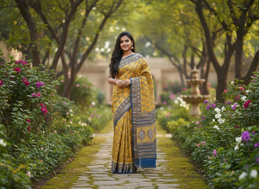 Pure Maheshwari Slik