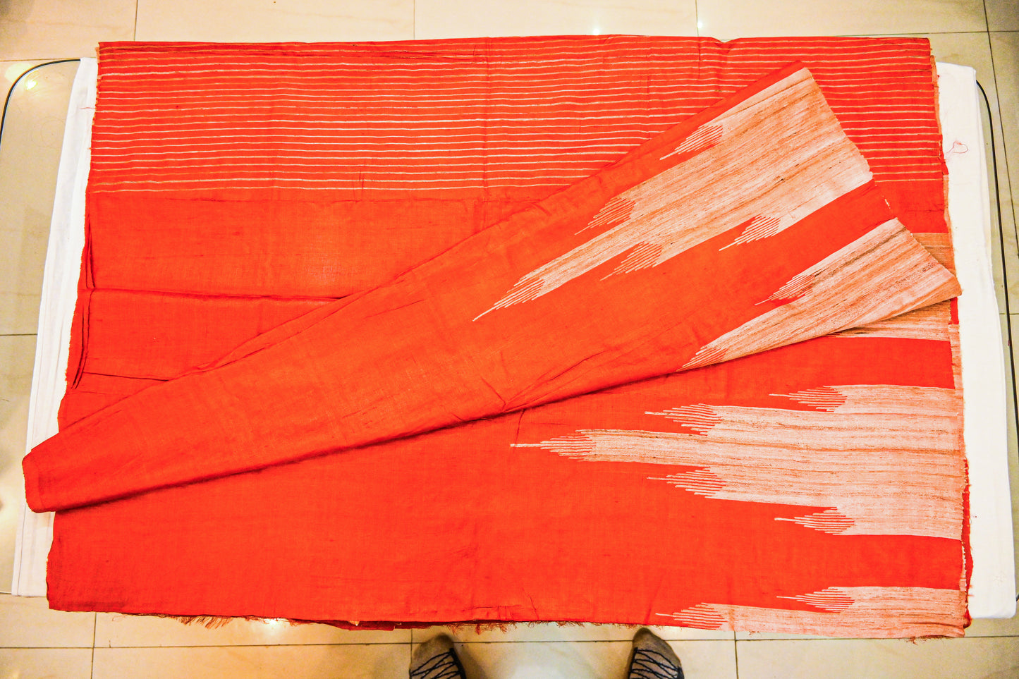 Pure Tussar Ghicha Silk with Silk Mark Saree