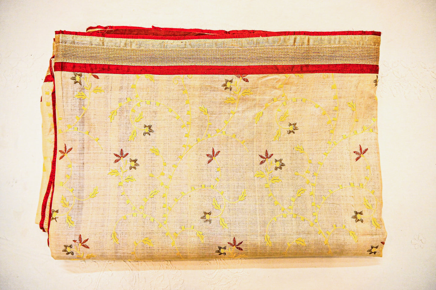 Pure Tussar Silk with Silk Mark Saree