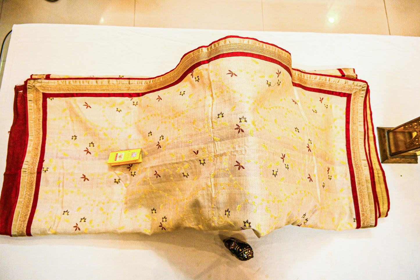 Pure Tussar Silk with Silk Mark Saree