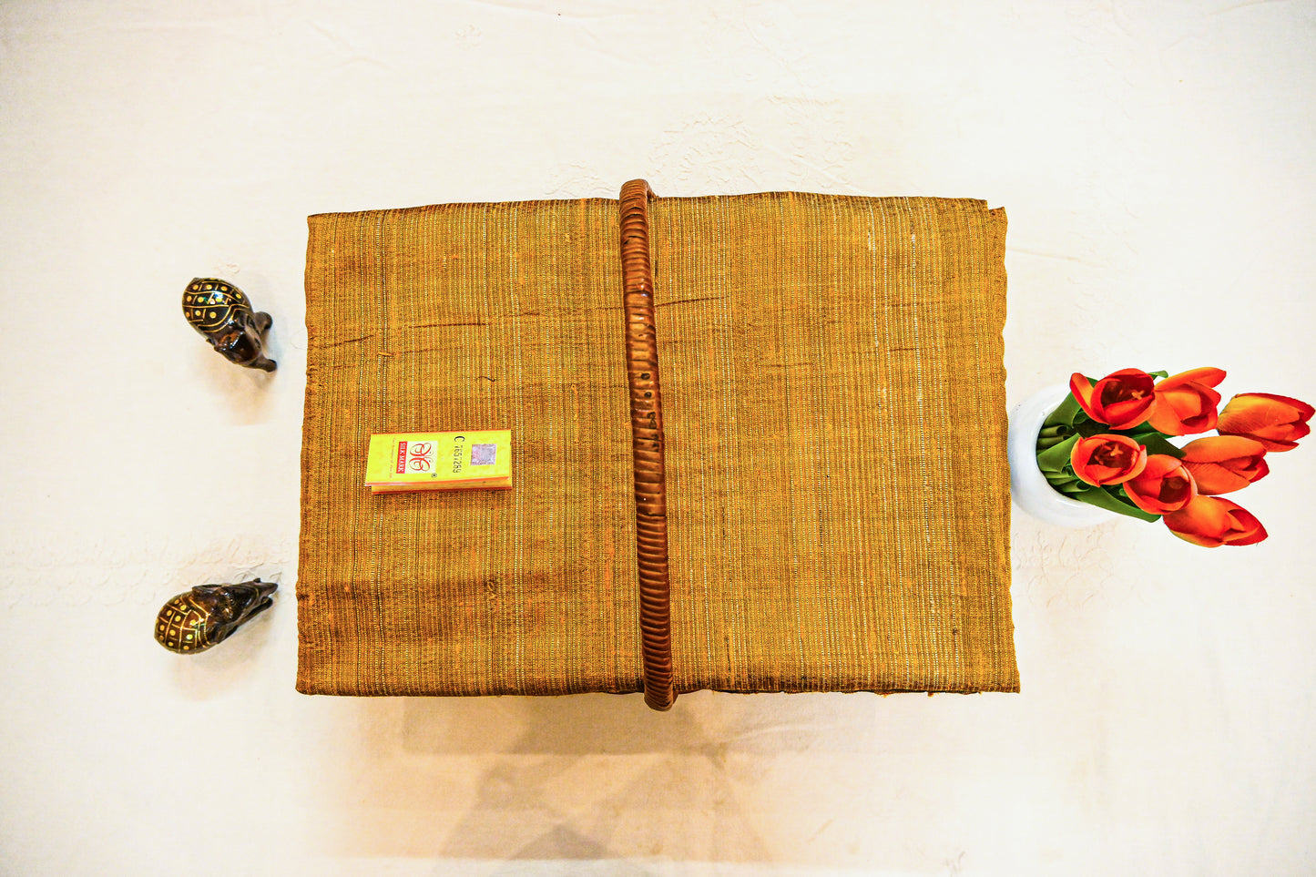 Pure Tussar Silk with Silk Mark Saree