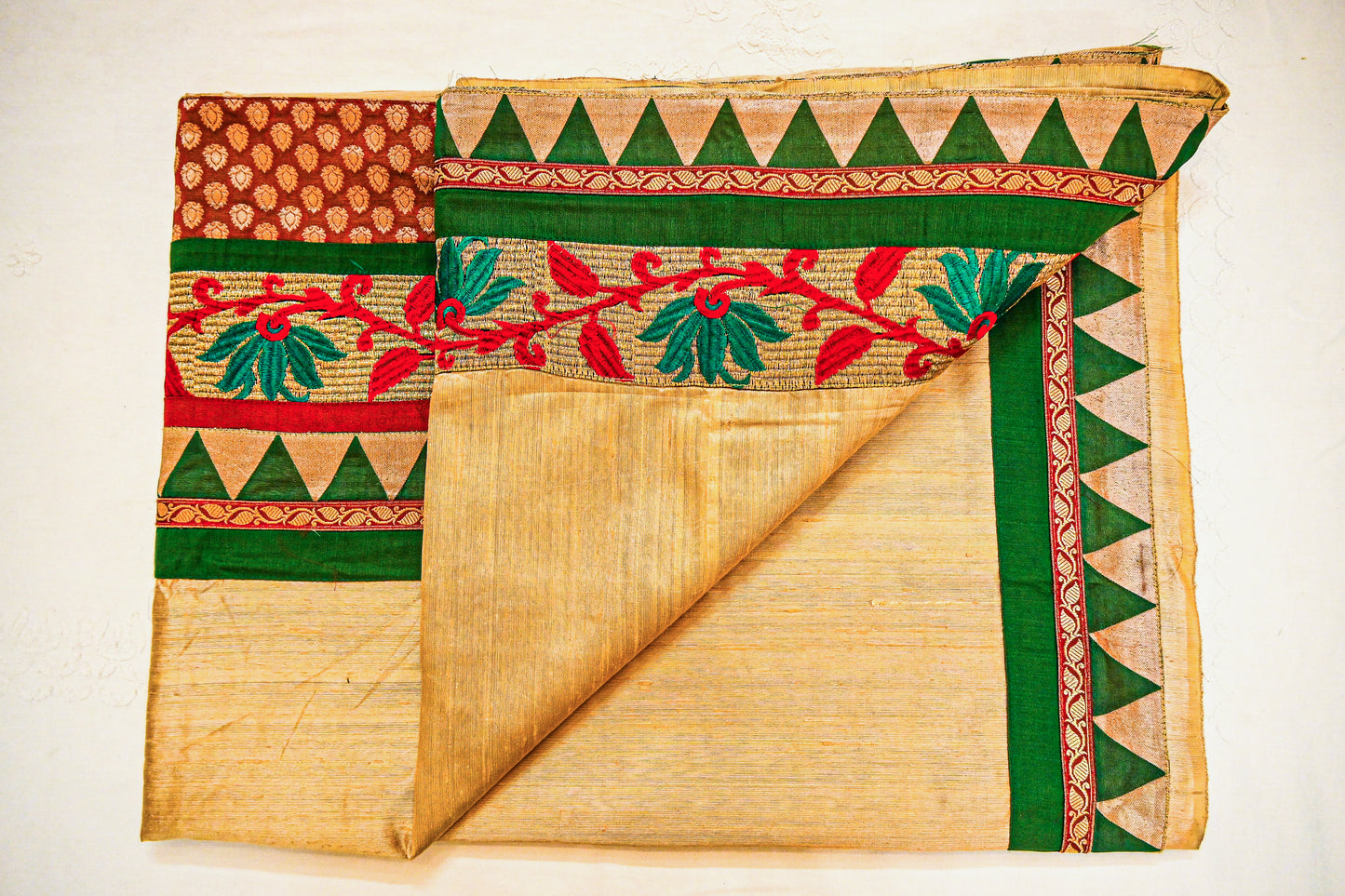 Pure Tussar Raw Silk with Silk Mark Saree