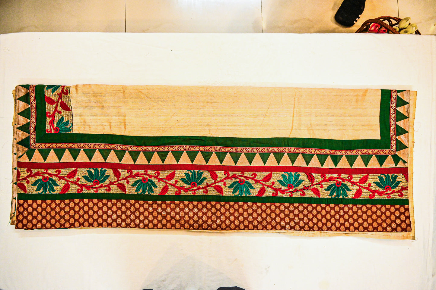Pure Tussar Raw Silk with Silk Mark Saree