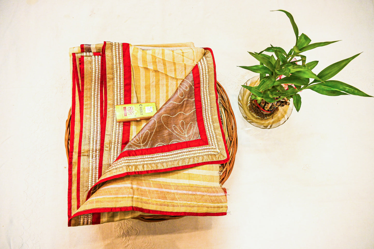 Pure Tussar Silk with Silk Mark Saree