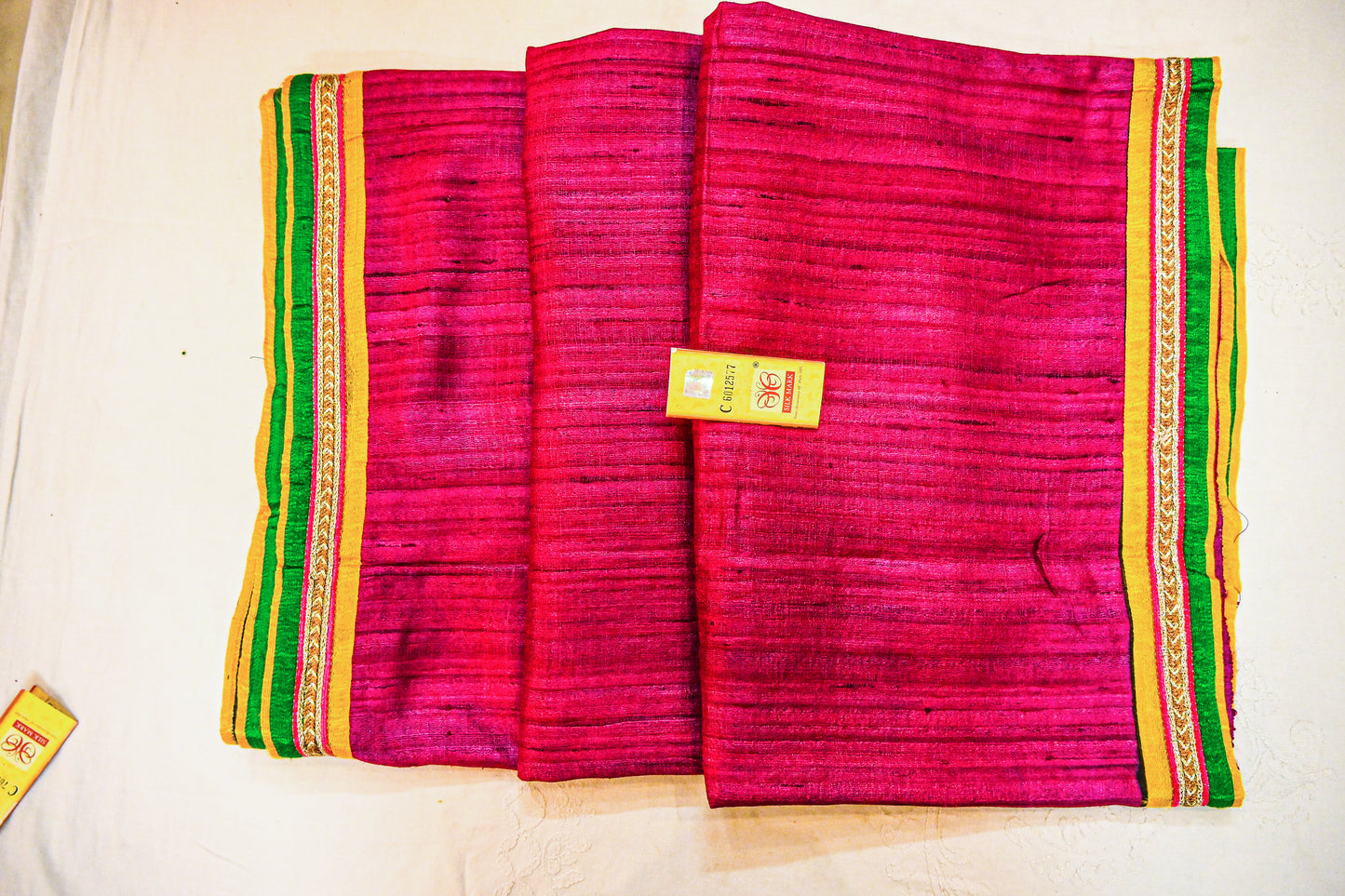Pure Tussar Silk with Silk Mark Saree