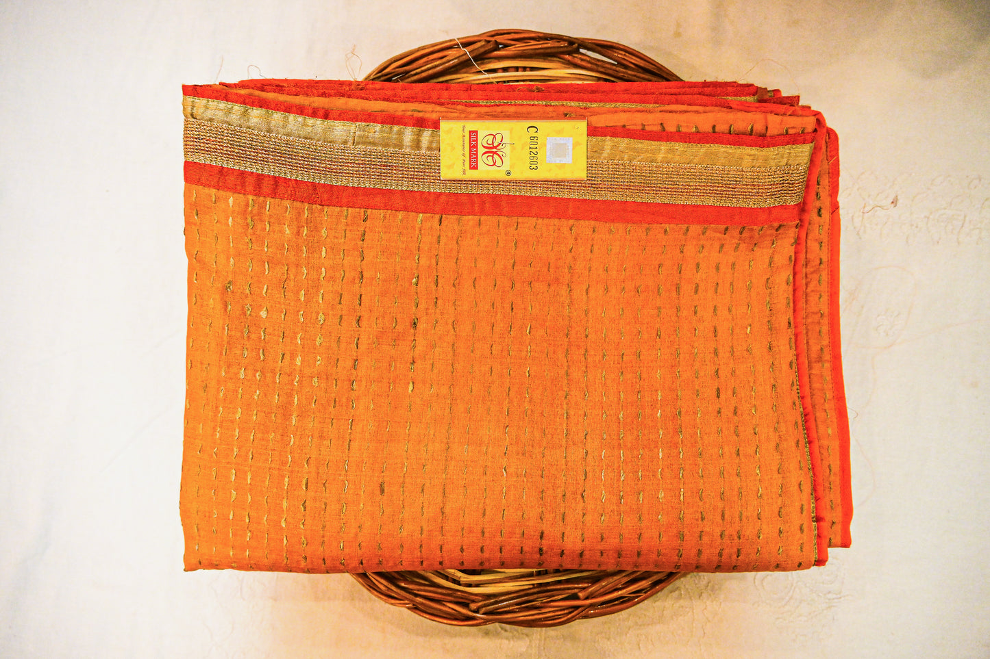 Pure Tussar Silk with Silk Mark Saree