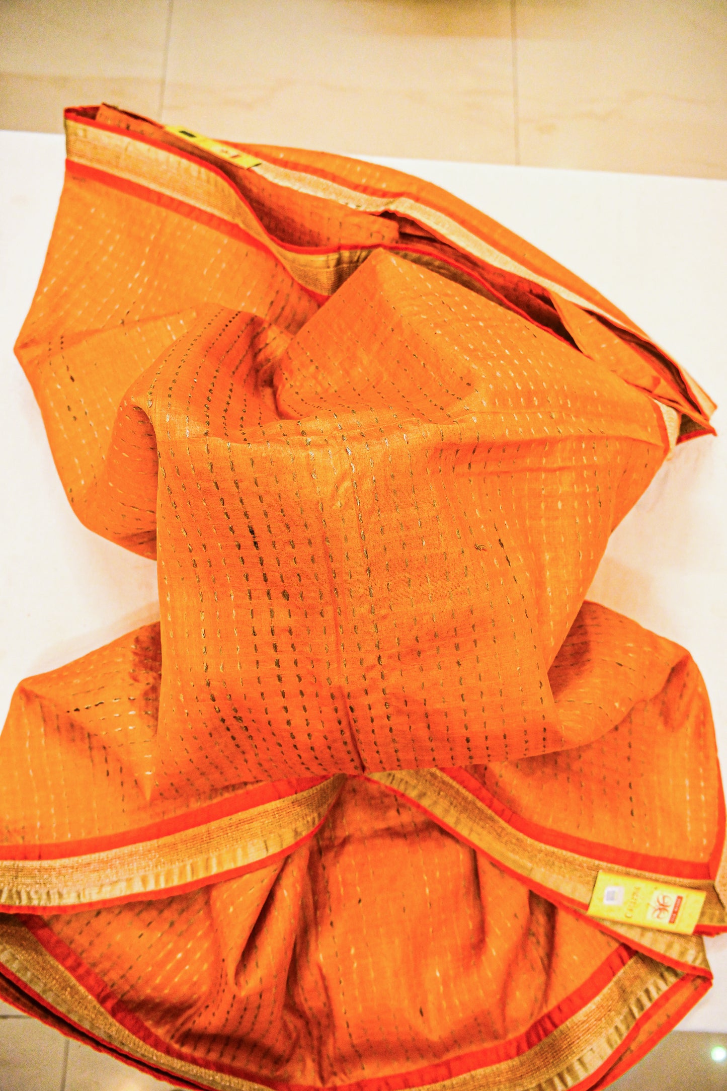 Pure Tussar Silk with Silk Mark Saree