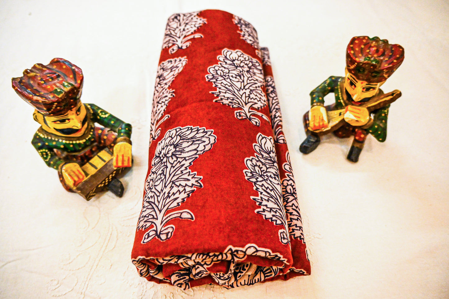 Pure Cotton Bagh Hand Block  Print Suits with Dupatta