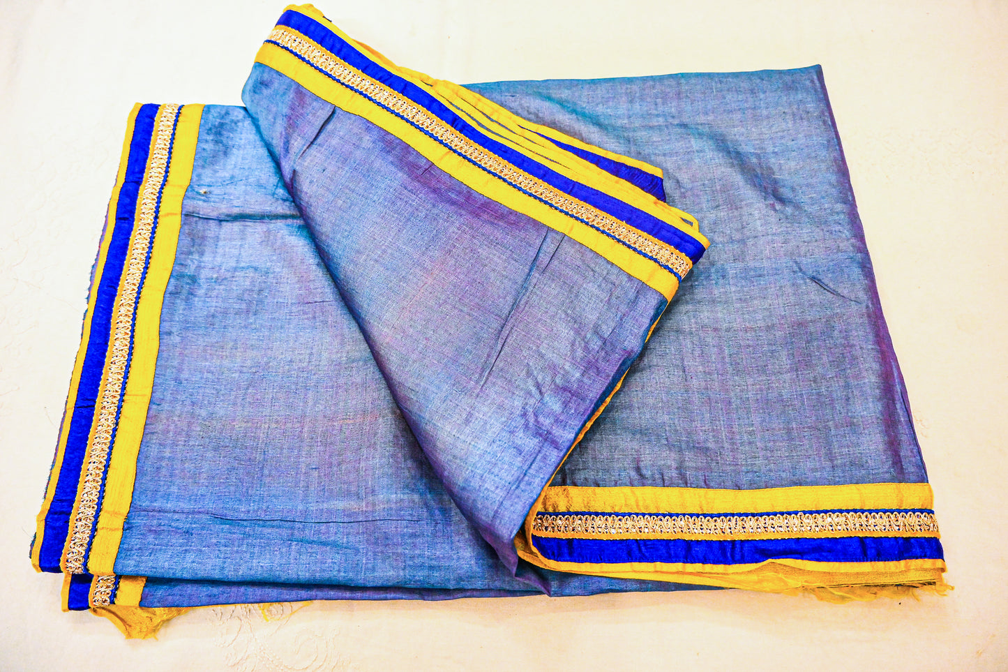 Pure Tussar Slik with Slik Mark