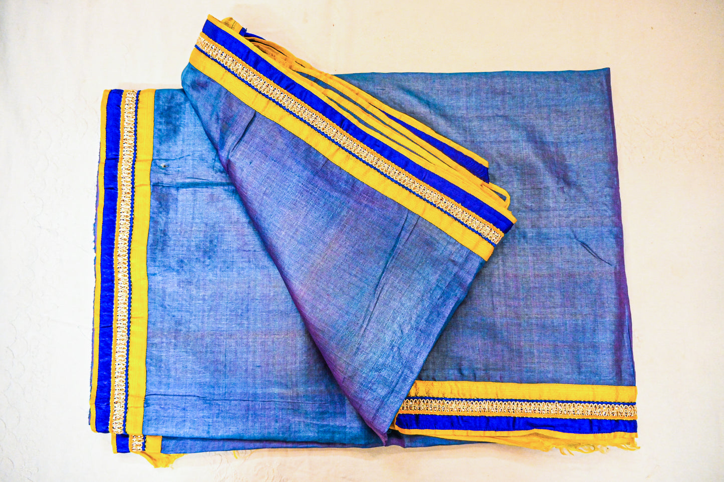 Pure Tussar Slik with Slik Mark