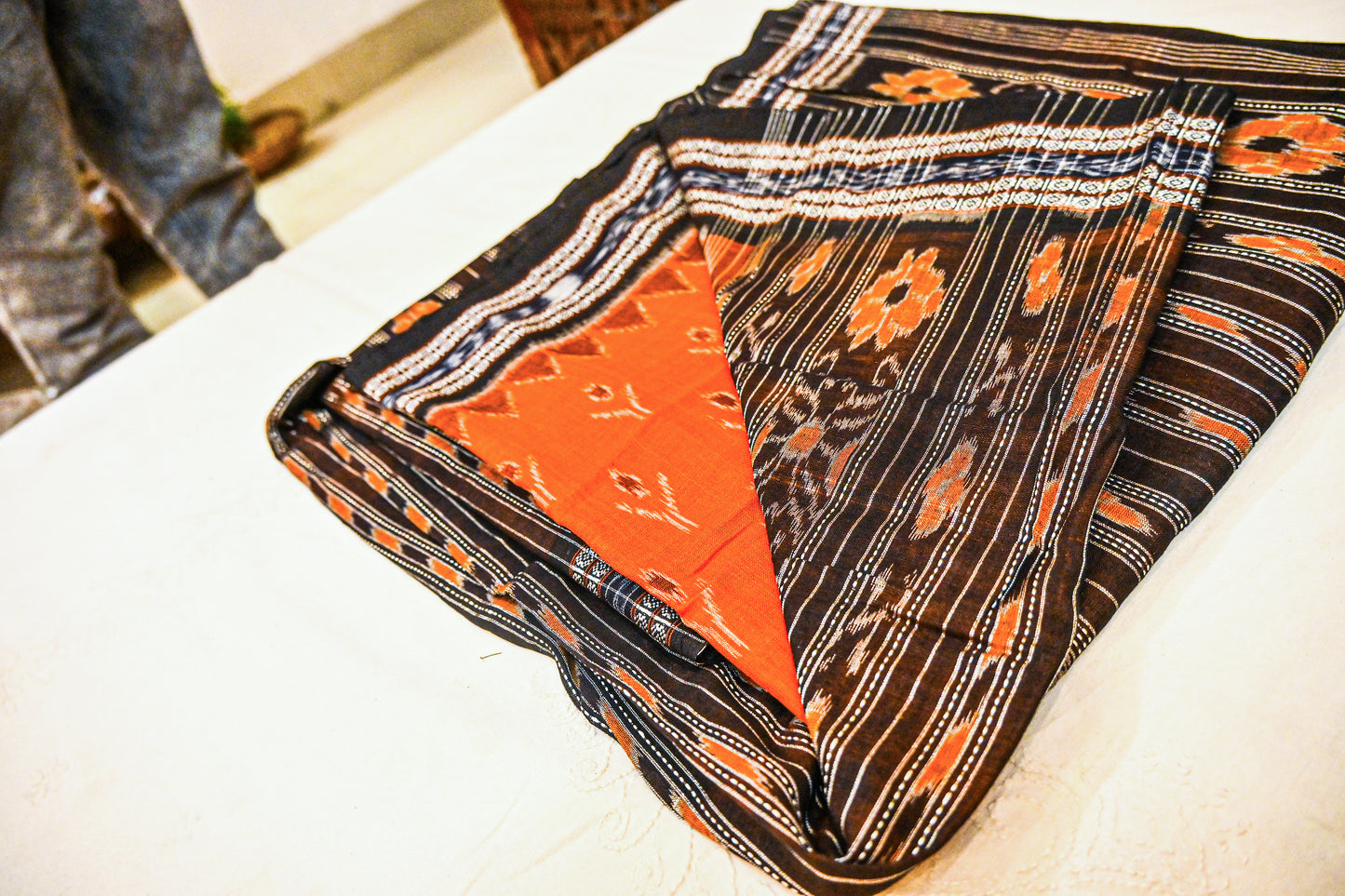 Sambalpuri ikhat pure cotton saree