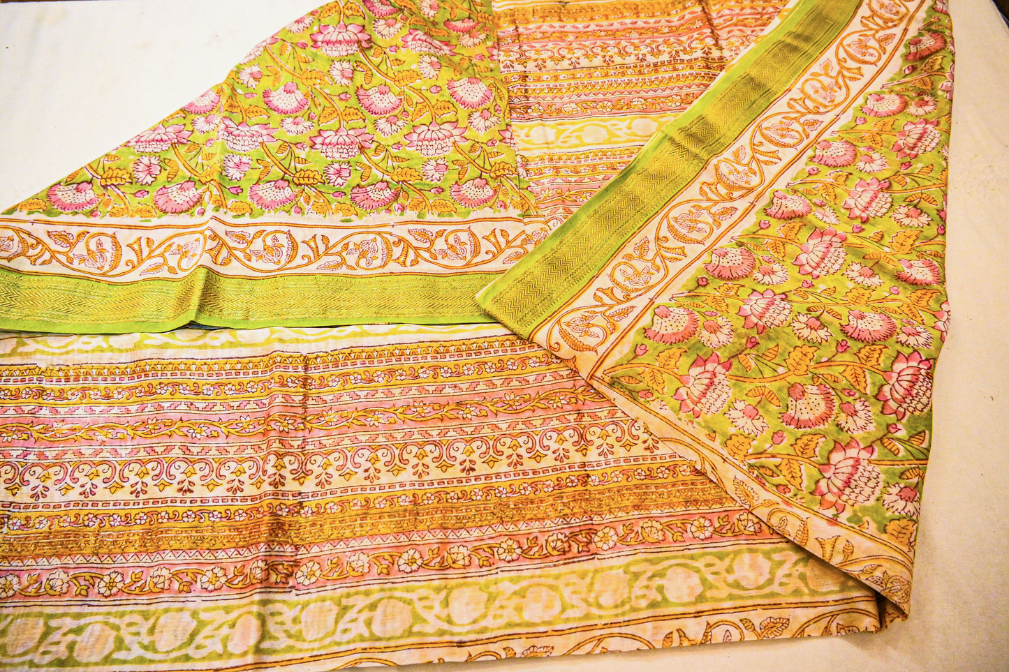 Pure Maheshwari Slik