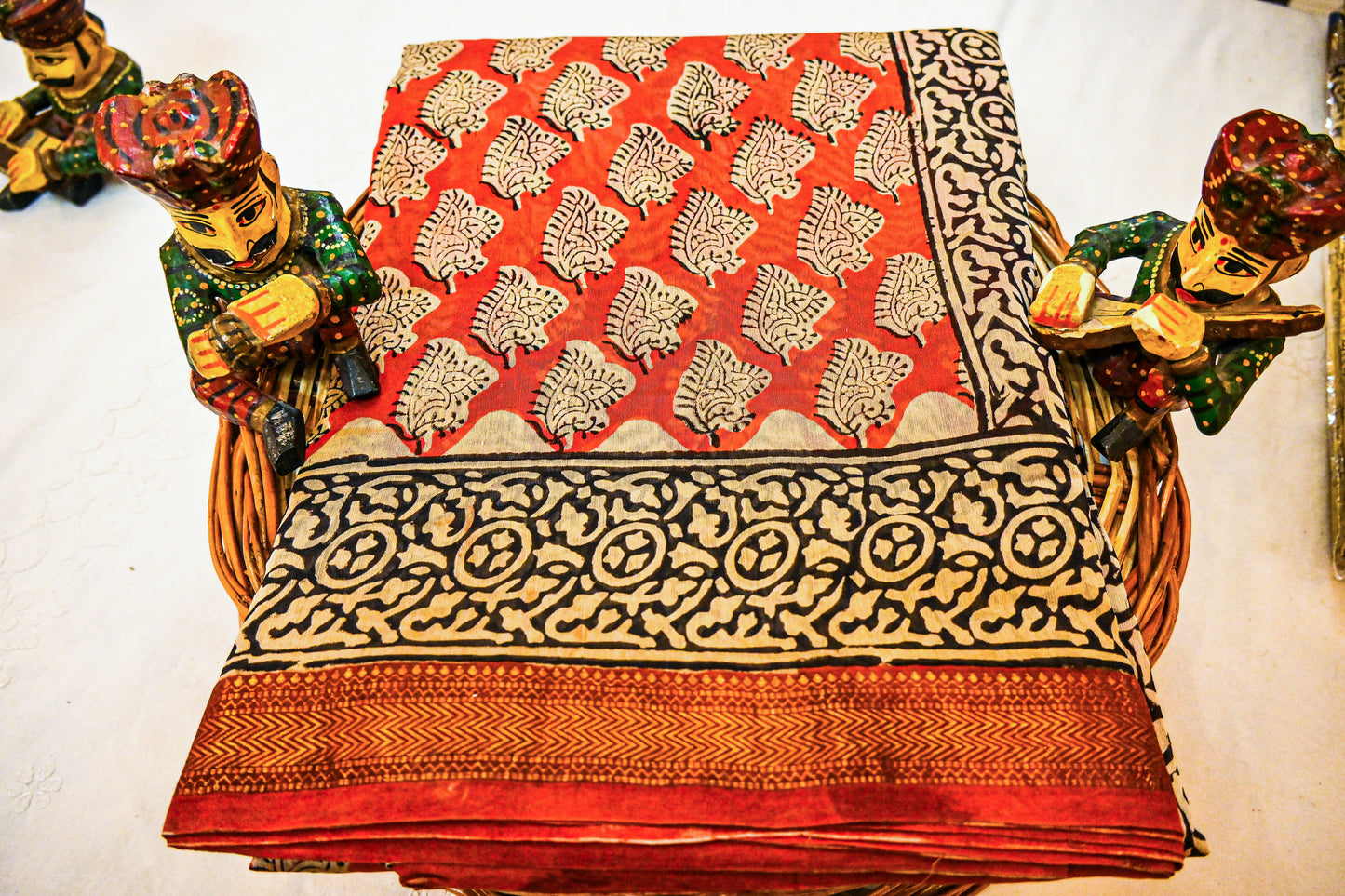 Pure Maheshwari Silk Saree