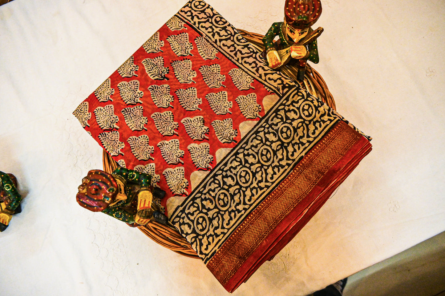 Pure Maheshwari Silk Saree