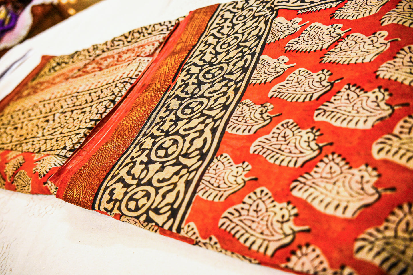Pure Maheshwari Silk Saree
