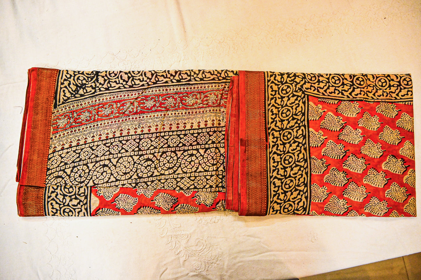 Pure Maheshwari Silk Saree