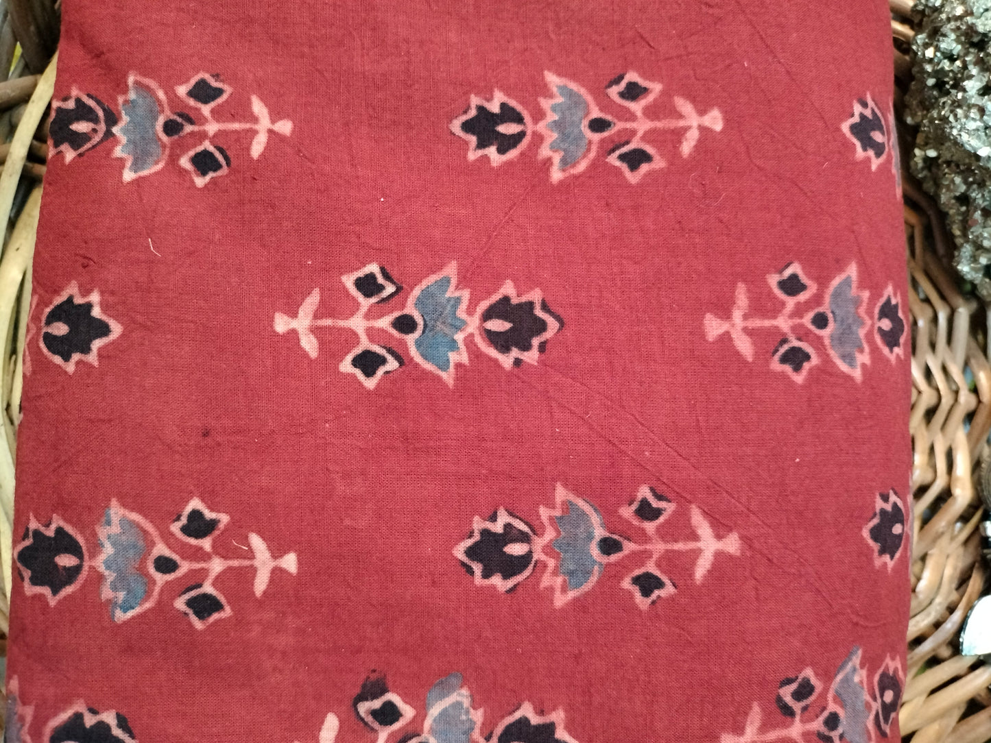 Pure cotton hand block print dress material 500₹/Meter