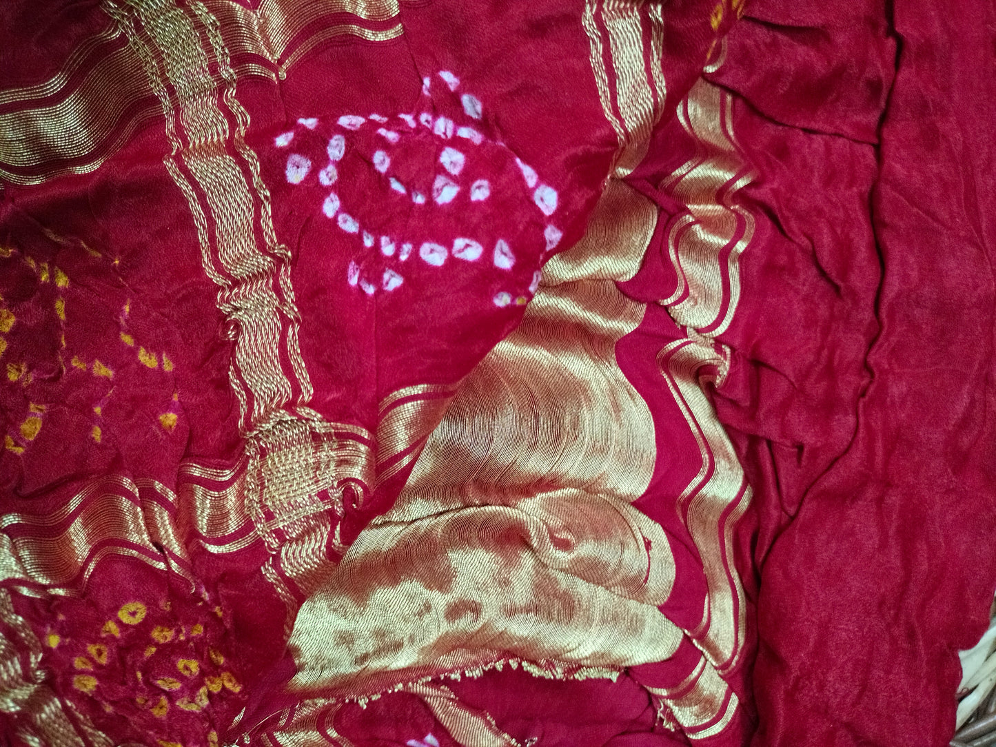Pure Gajji silk ghatchola Dupatta