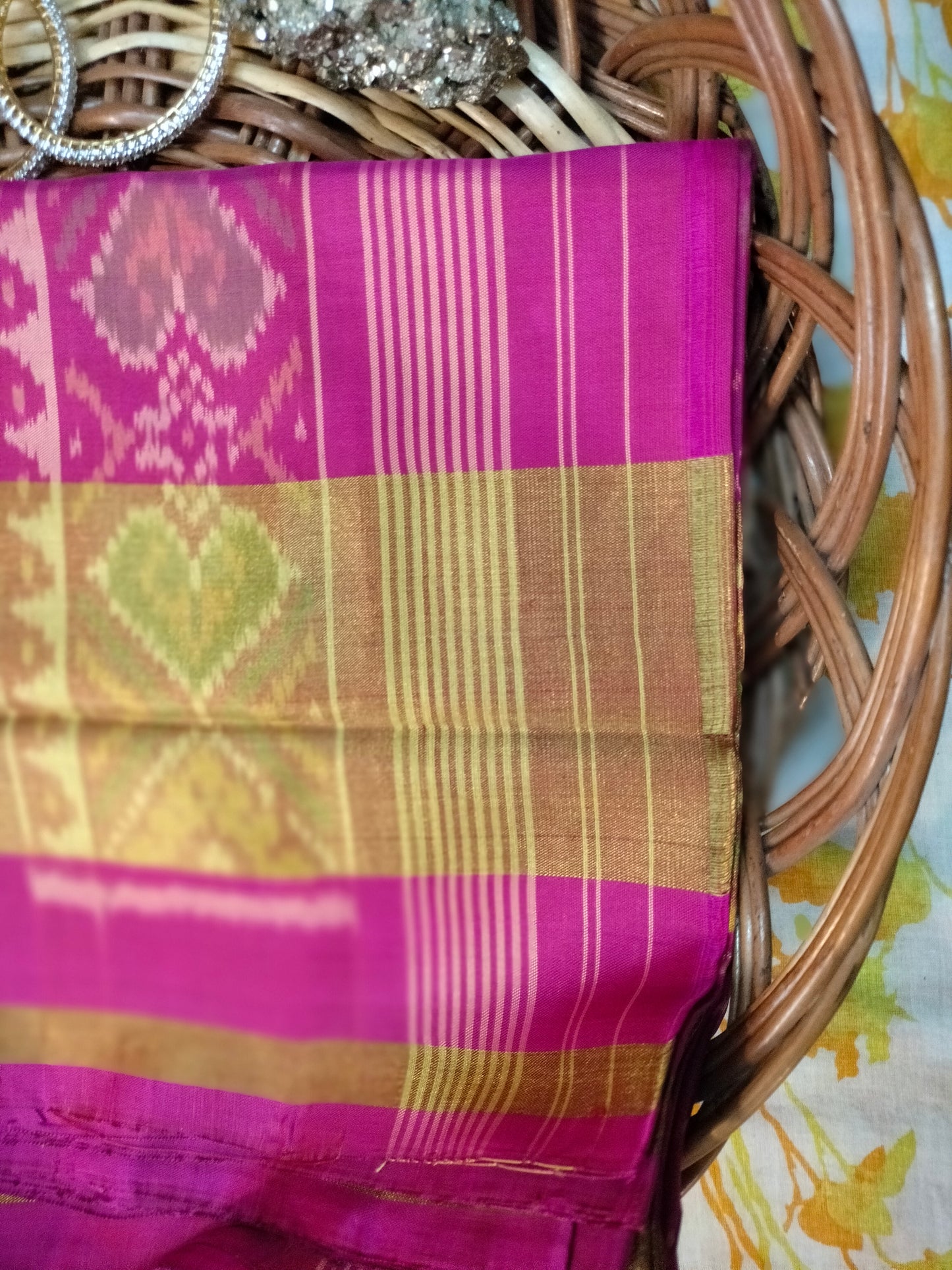 Pure Patola Silk with Silk Mark Saree