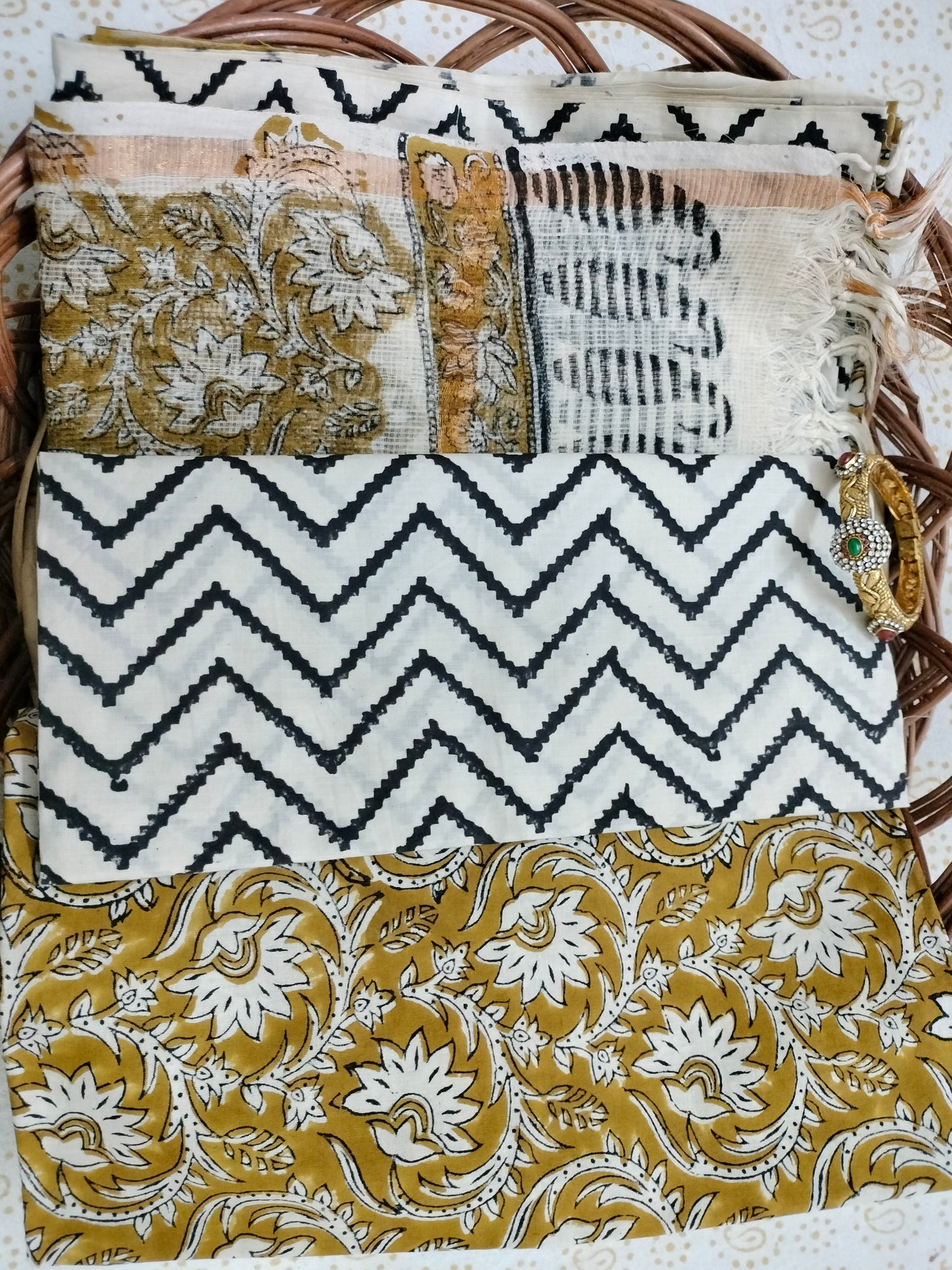 Pure Mul Cotton Suit with chiffon Dupatta