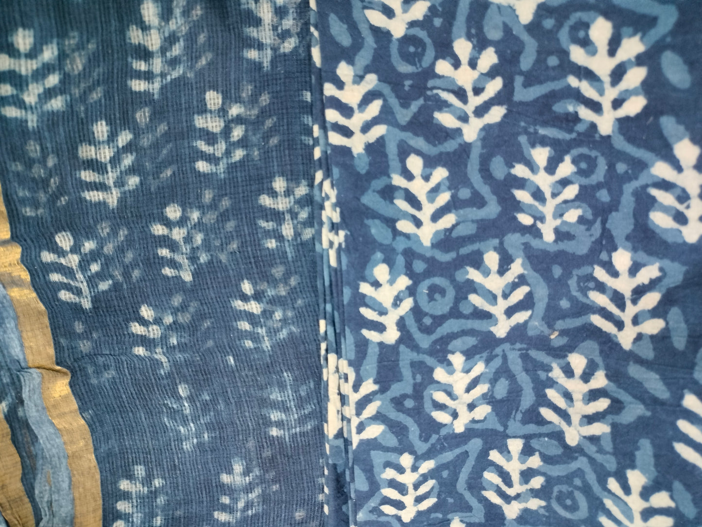 Pure Mul cotton suit with kota doria Dupatta