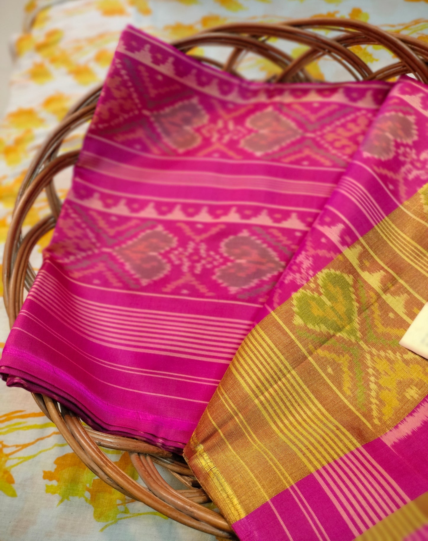 Pure Patola Silk with Silk Mark Saree