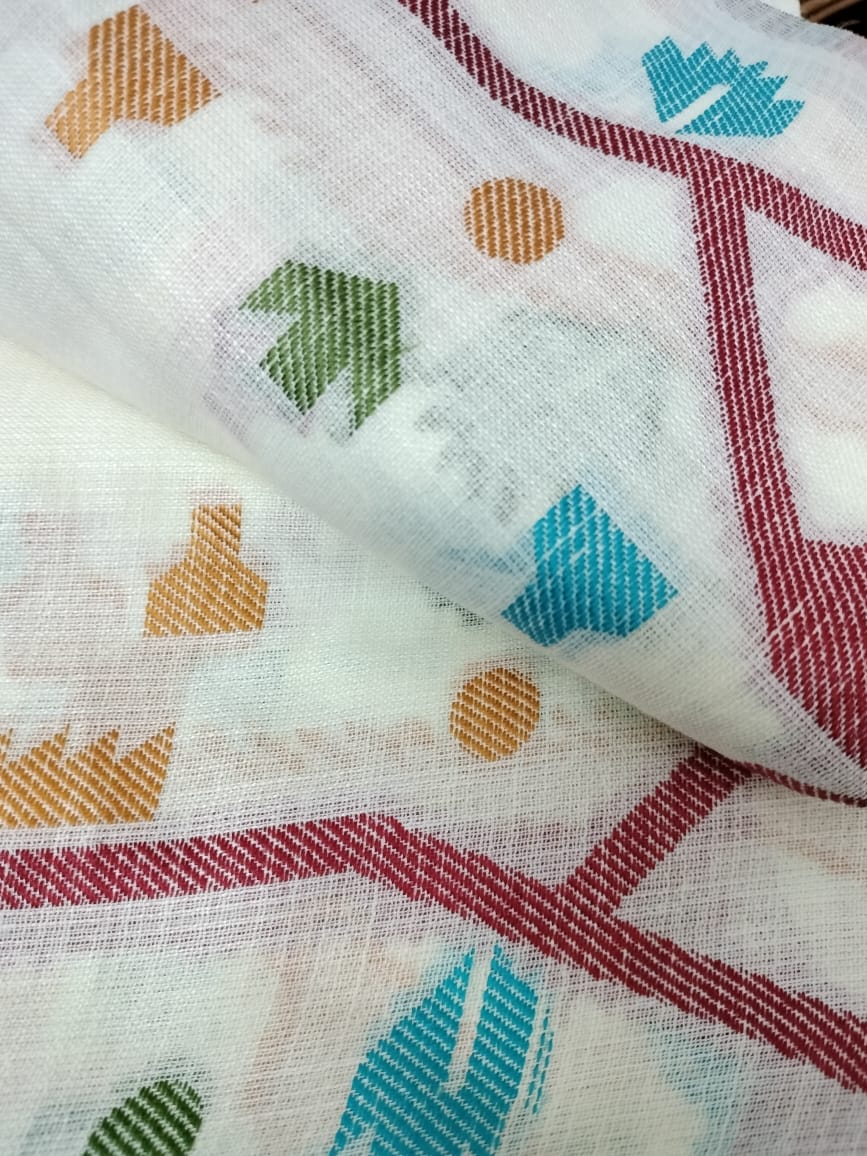 Semi Chanderi Saree