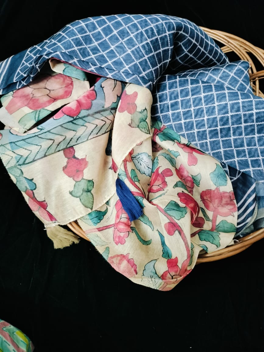 Semi Chanderi Saree