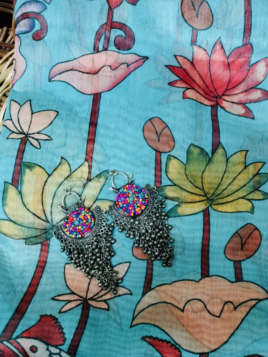 Semi Chanderi Saree