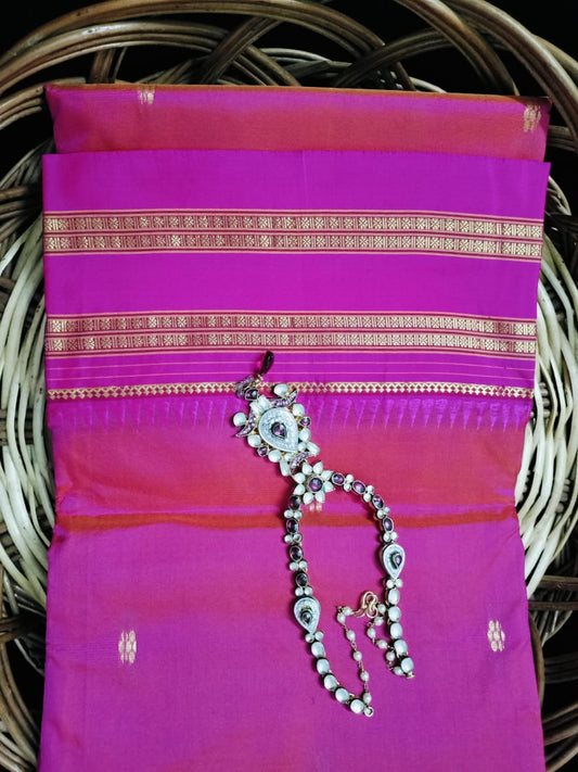 Pure silk Narayan Peth saree