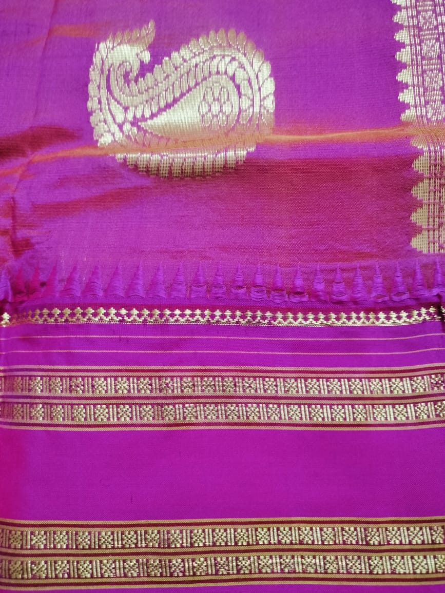 Pure silk Narayan Peth saree