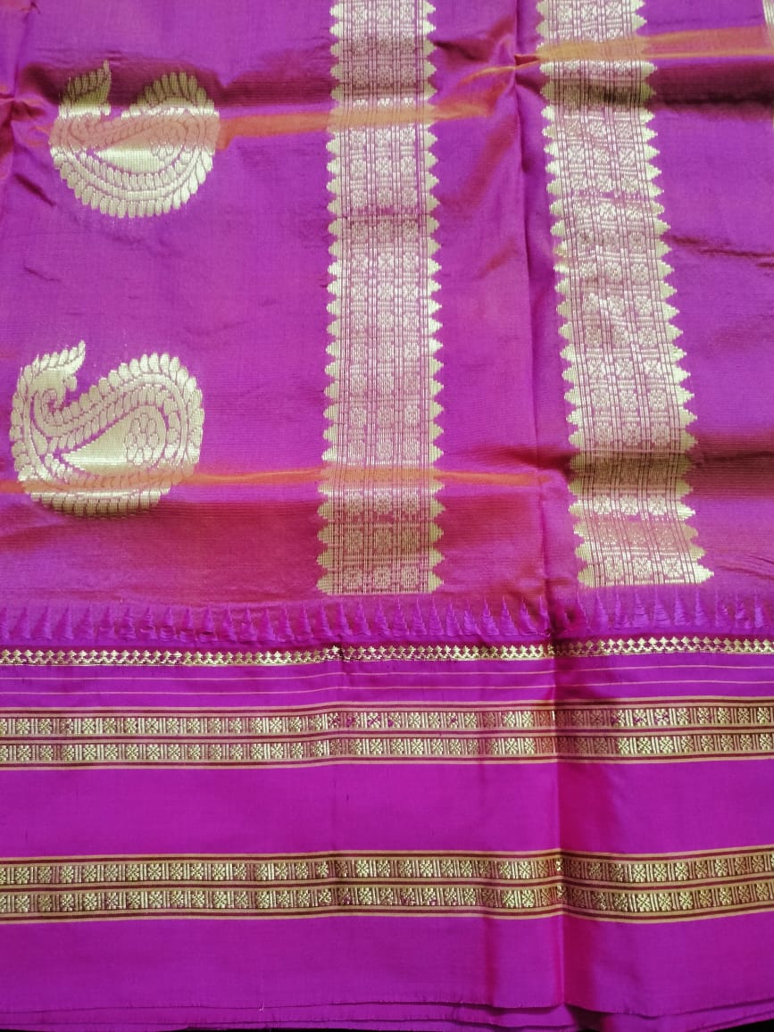 Pure silk Narayan Peth saree