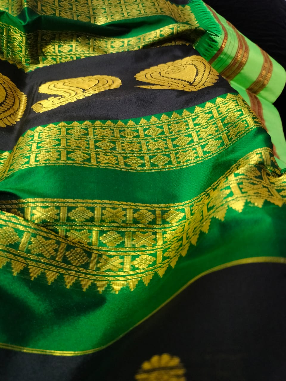Pure silk Narayan Peth saree