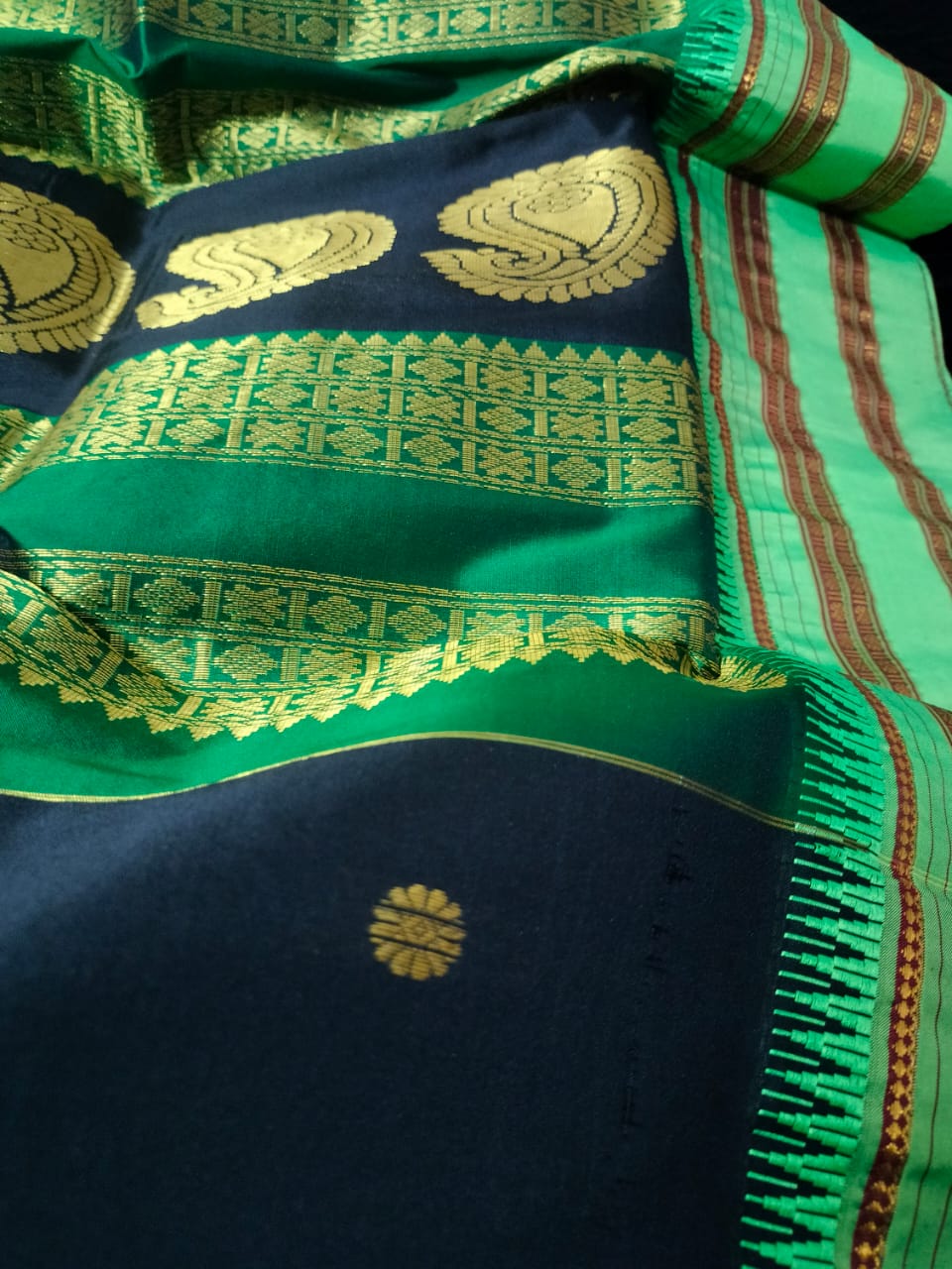 Pure silk Narayan Peth saree