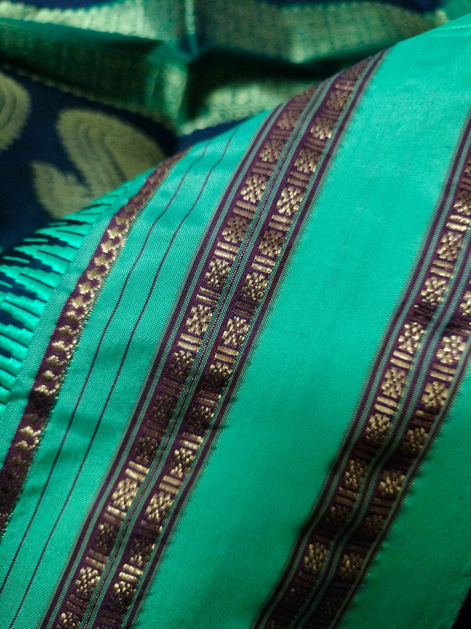 Pure silk Narayan Peth saree
