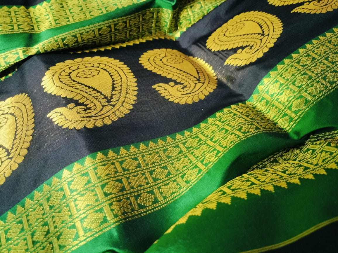 Pure silk Narayan Peth saree