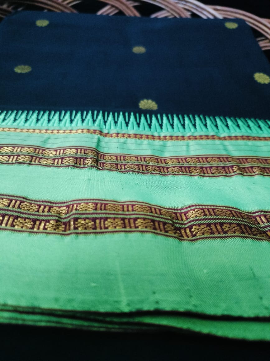 Pure silk Narayan Peth saree