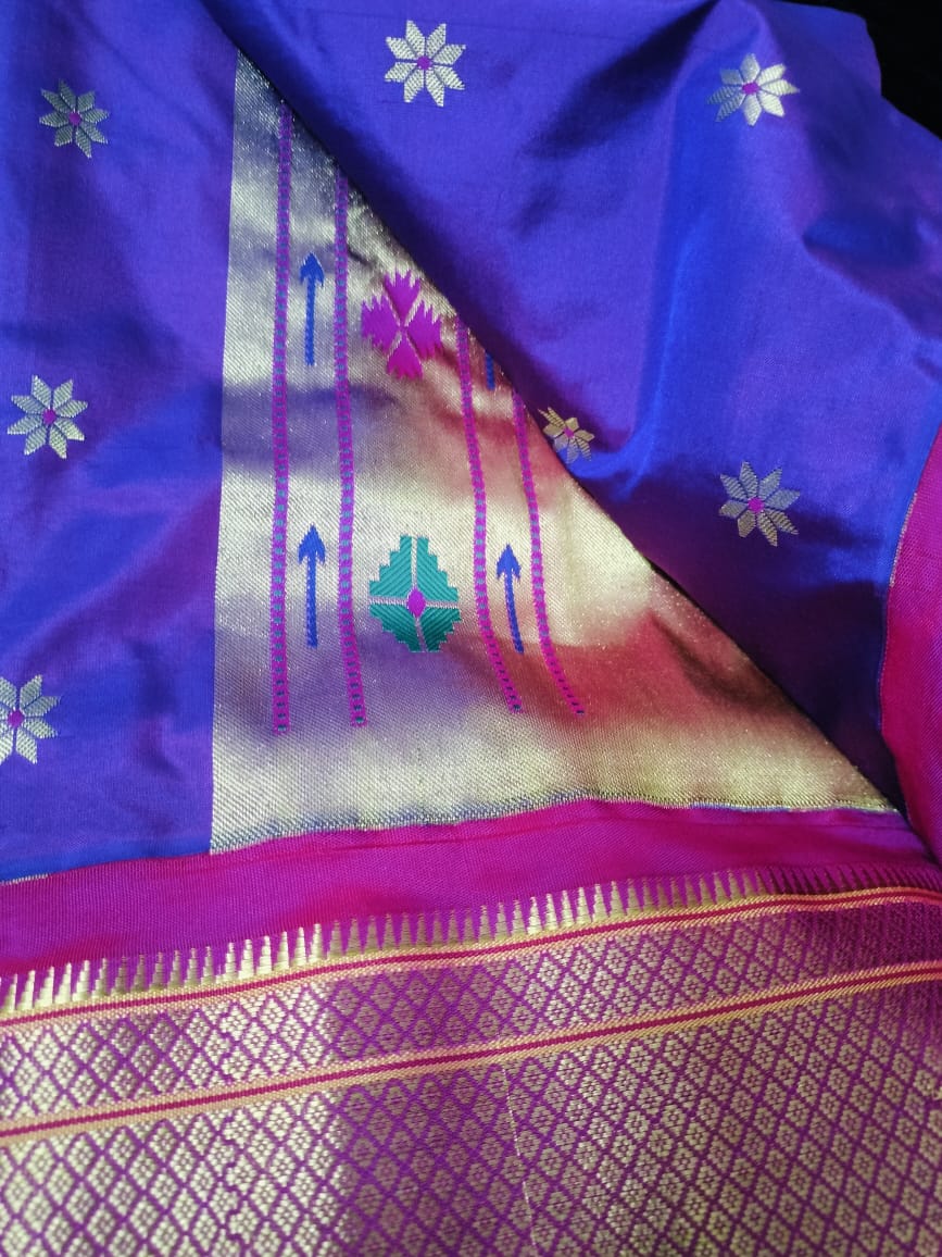Pure Silk Paithni with silk mark Saree