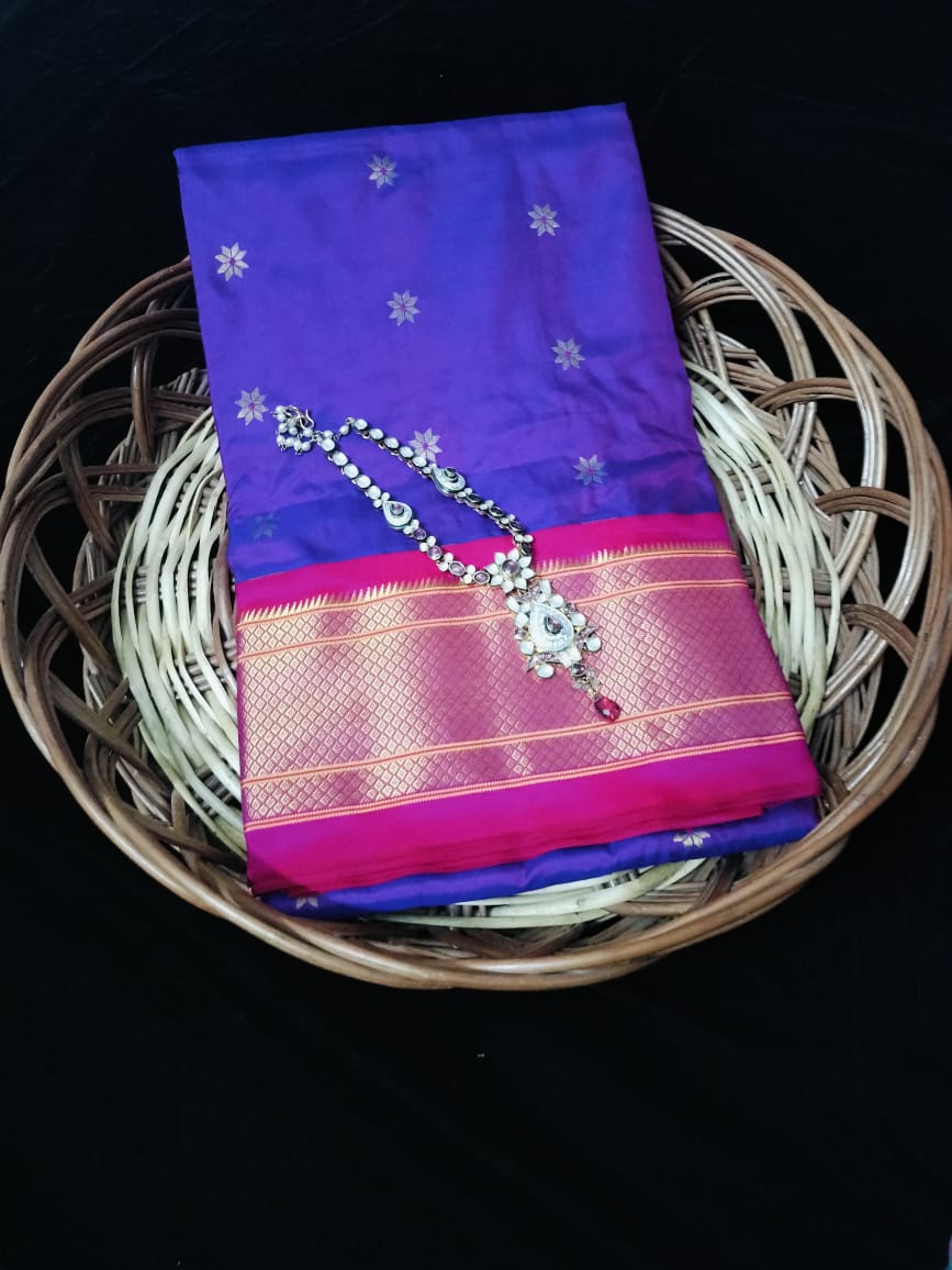 Pure Silk Paithni with silk mark Saree