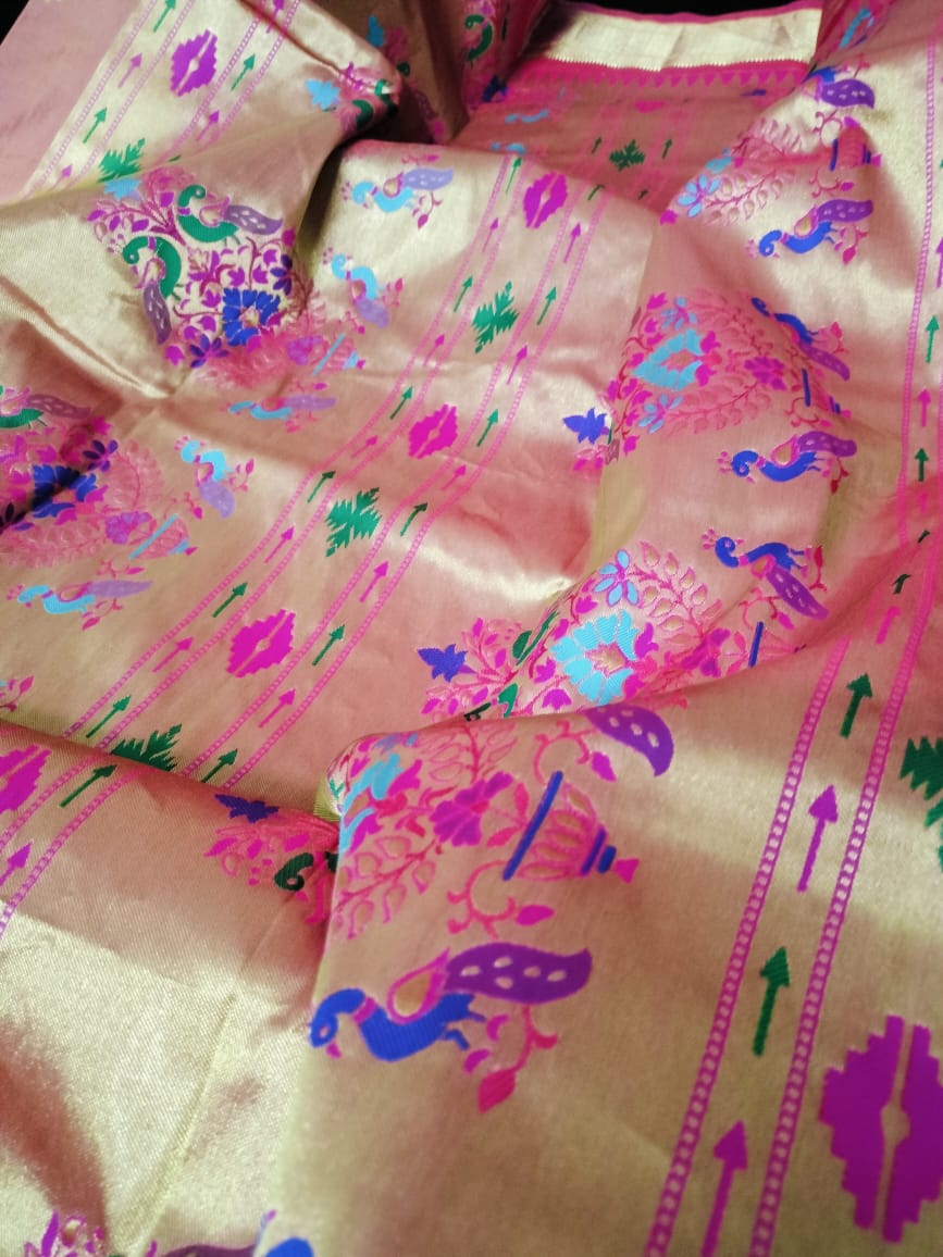 Pure Silk Paithni with silk mark Saree