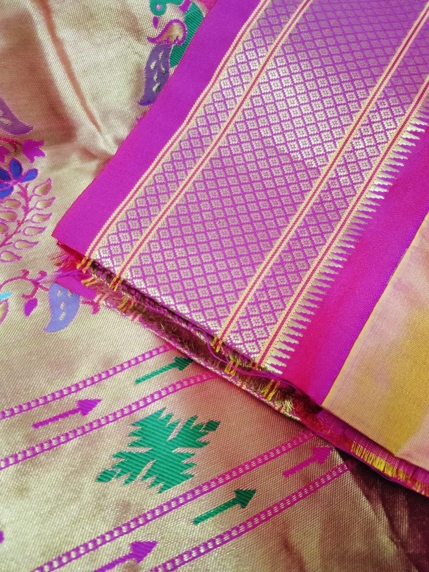 Pure Silk Paithni with silk mark Saree