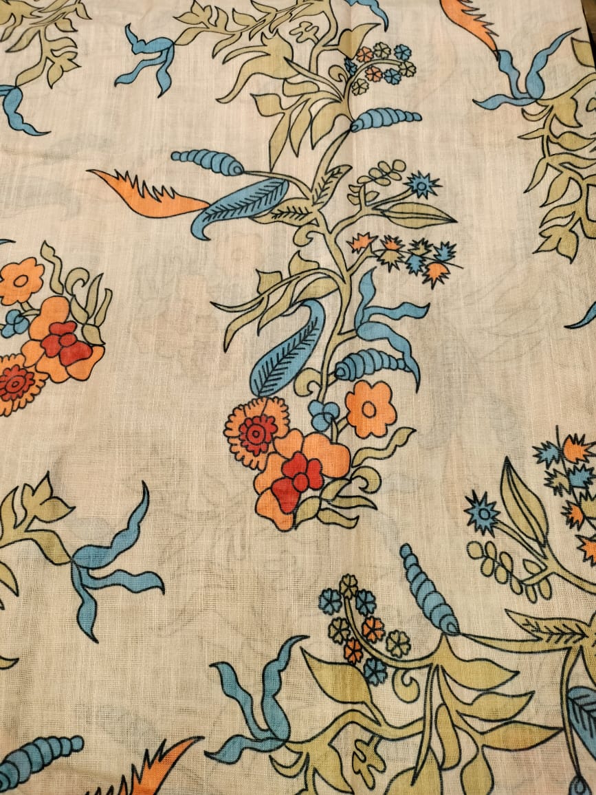 Semi Chanderi Saree