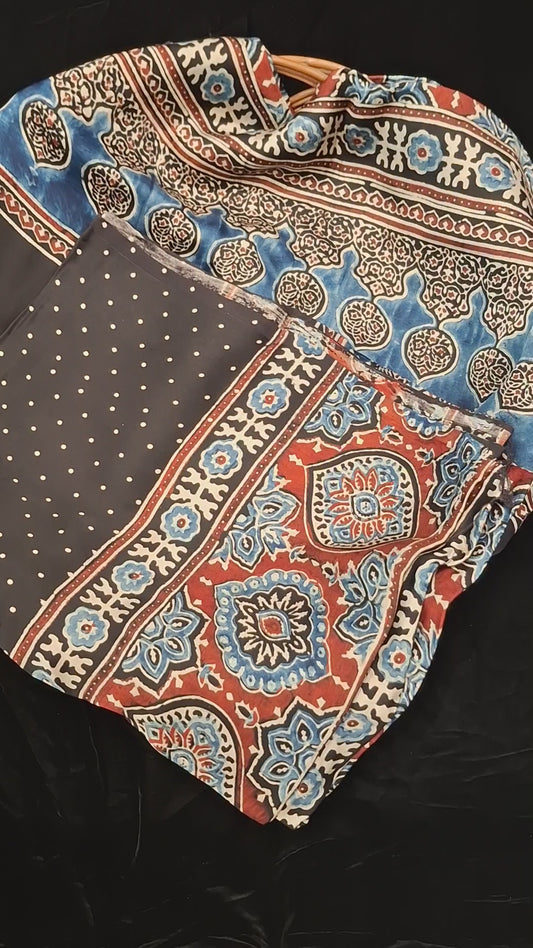 Modal silk Kurta Dupatta set